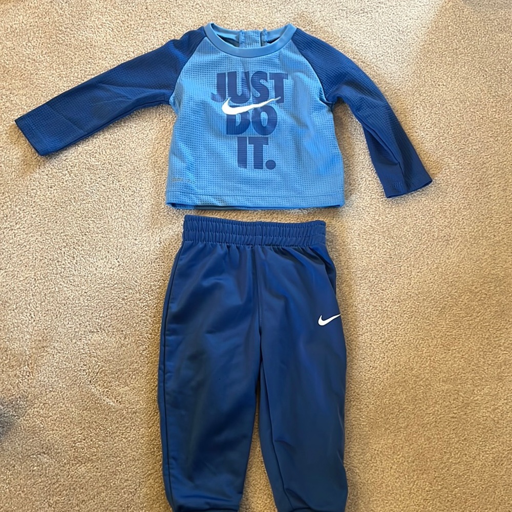 Boys Nike Just Do It Dri Fit Outfit 9M